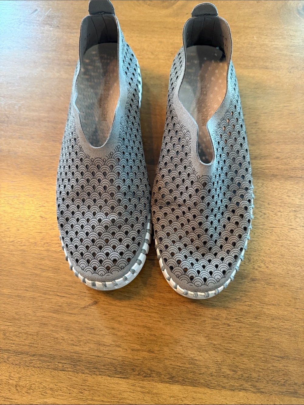Women's ILSE JACOBSEN Slip-On Perforated Comfort Shoes